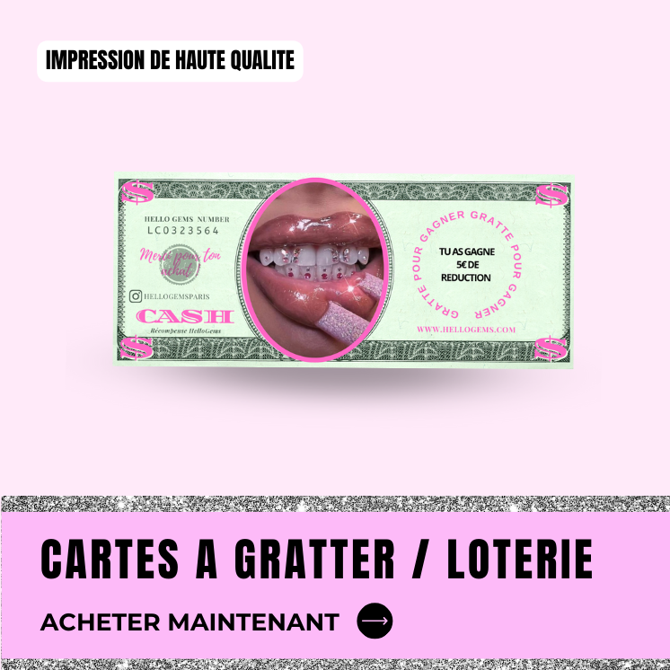 Cartes à gratter