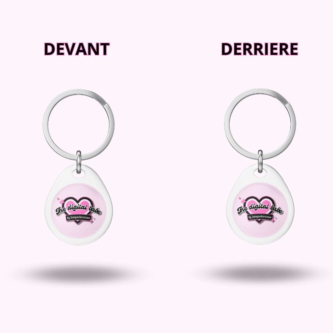 Porte-clés personnalisé intelligent (smart tap keychain)